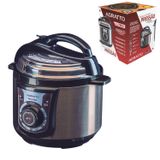 Panela De Pressão Elétrica Antiaderente 4l Timer Multifunção