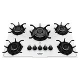 Cooktop A Gas 5 Bocas Itatiaia Itamaster Tripla Chama Branco