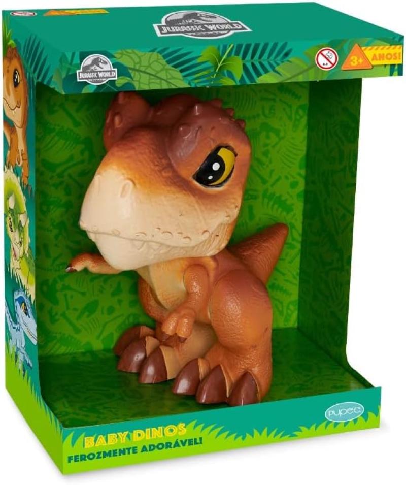 Dinossauro T-rex Jurassic World Dino Baby 1466 - Pupee