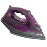 Ferro De Passar A Vapor Arno Fpo1 Powergliss Com Funcao Spray - Cinza/roxo 110v