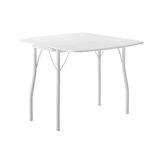 Mesa Para Cozinha Dobrável - 216 Branco/branco - Carraro