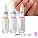 Kit Esmalte Impala Cor De Rosa Rosinha Barbie E Francesinha C/ 10 Cores