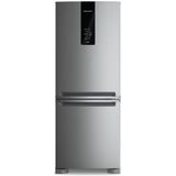 Refrigerador Brastemp Duplex Smart Flow Inverse 447l Inox Bre57fkana 110v