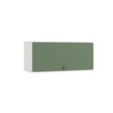 Armário Aéreo Celeste Kappesberg 100% Mdf 1 Porta Basculante Branco/verde 80cm