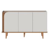 Aparador Buffet Jurerê Off White Matte Freijó - Colibri