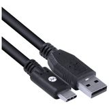 Cabo Usb Tipo C X Usb A Macho 2.0 1.8 Metros - C20uam-2