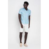 Bermuda Masculina Sarja Slim Kauai Polo Wear Off White