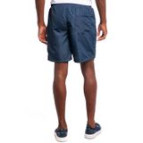 Bermuda Masculina Moletom Listras Polo Wear Azul Escuro