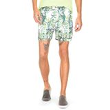 Short Vôlei Masculino Oxfordine Tropical Polo Wear Branco