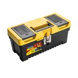 Caixa Plastica Para Ferramentas 13&quot; Tramontina Com Trava Metalica