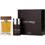 Cx De Presente Masculino The One Dolce &amp; Gabbana Eau De Toilette Spray 100 Ml + Desodorante Em Barra 75 Grs (travel Offe