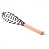 Batedor De Ovos Fouet Cabo De Aço Inox Rose Gold 26,5 Cm