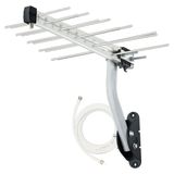 Antena Externa Aquario Log Para Tv 20 Elementos - Lu-20 Plus