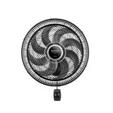 Ventilador De Parede Mondial Super Turbo 8 Pás 140w 40cm Preto E Prata Vtx-40p-8p 127v