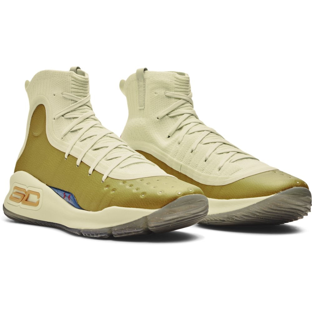 Under Armour curry4 Retro 26.5㎝ Tênis de Basquete Masculino Under Armour Curry 4 Retrô - Tênis