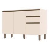 Balcão De Pia 120cm Évelin Off White - Henn