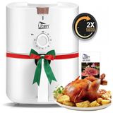 Fritadeira Eletrica Airfryer 4l De Capacidade Com Temperatura Ajustavel E Temporizador, 1700w, Branca, 110v, Uten, Branco