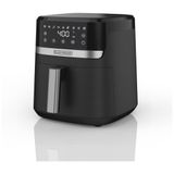 Air Fryer 3,5l Com 9 Funções Predefinidas, Painel Digital, Desligamento Automático E Lembrete De Agitação, 110v 1300w, Black Decker Afbd42, Preta