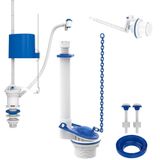 Kit Completo Blukit Universal Para Caixa Acoplada Com Mecanismo De Acionamento Lateral