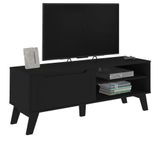 Rack Para Tv Até 60&quot; Preto Lotus Artely Preto