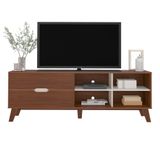 Rack Para Tv Até 75&quot; Verona Cedro/off White Artely Cedro/off White