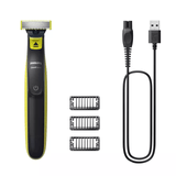 Aparador E Raspador Philips Oneblade Qp2724/10 Com 3 Pentes, À Prova D’água - Bivolt