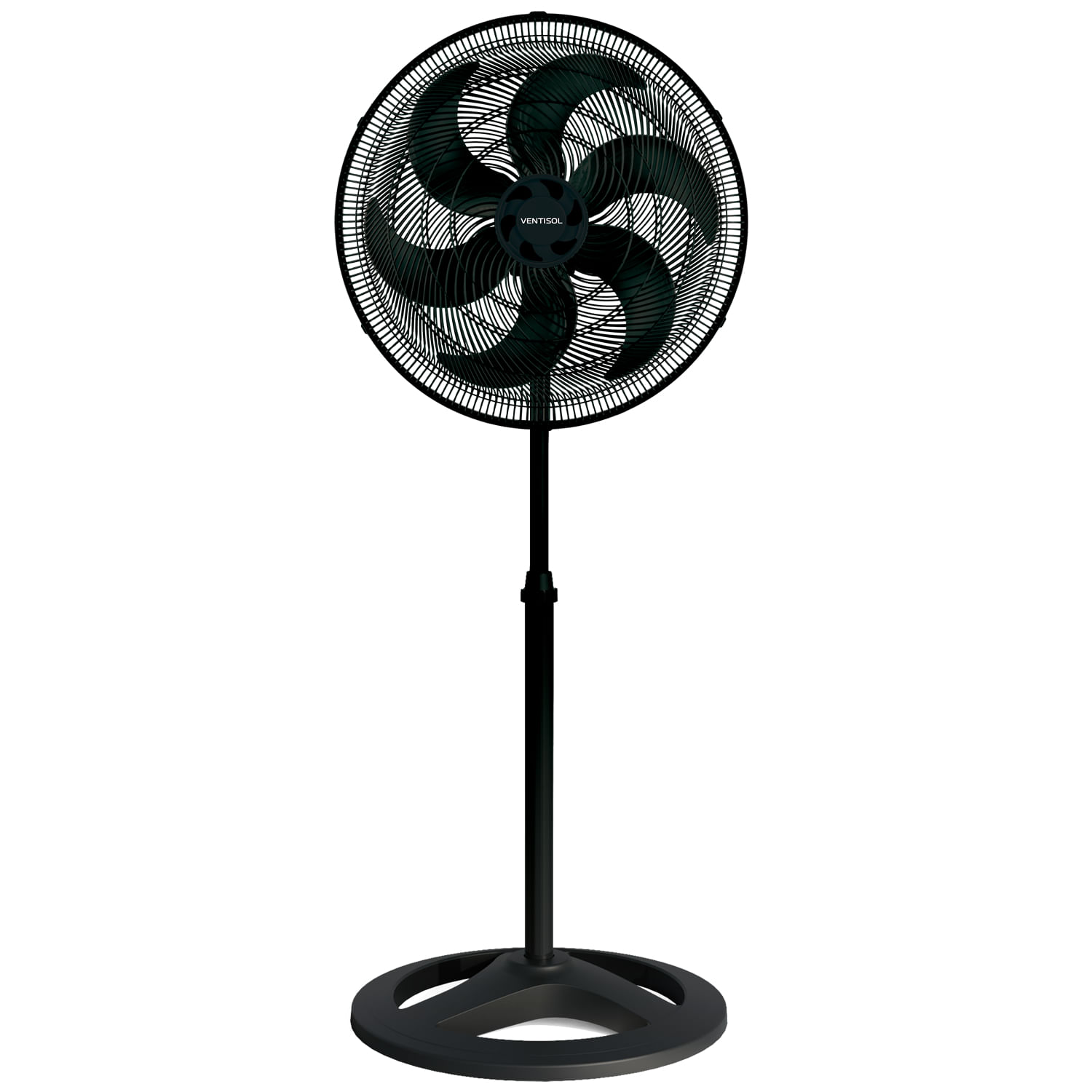 Ventilador De Coluna Ventisol Turbo 6 Pas 50cm 3 Velocidades Oscilante 127v