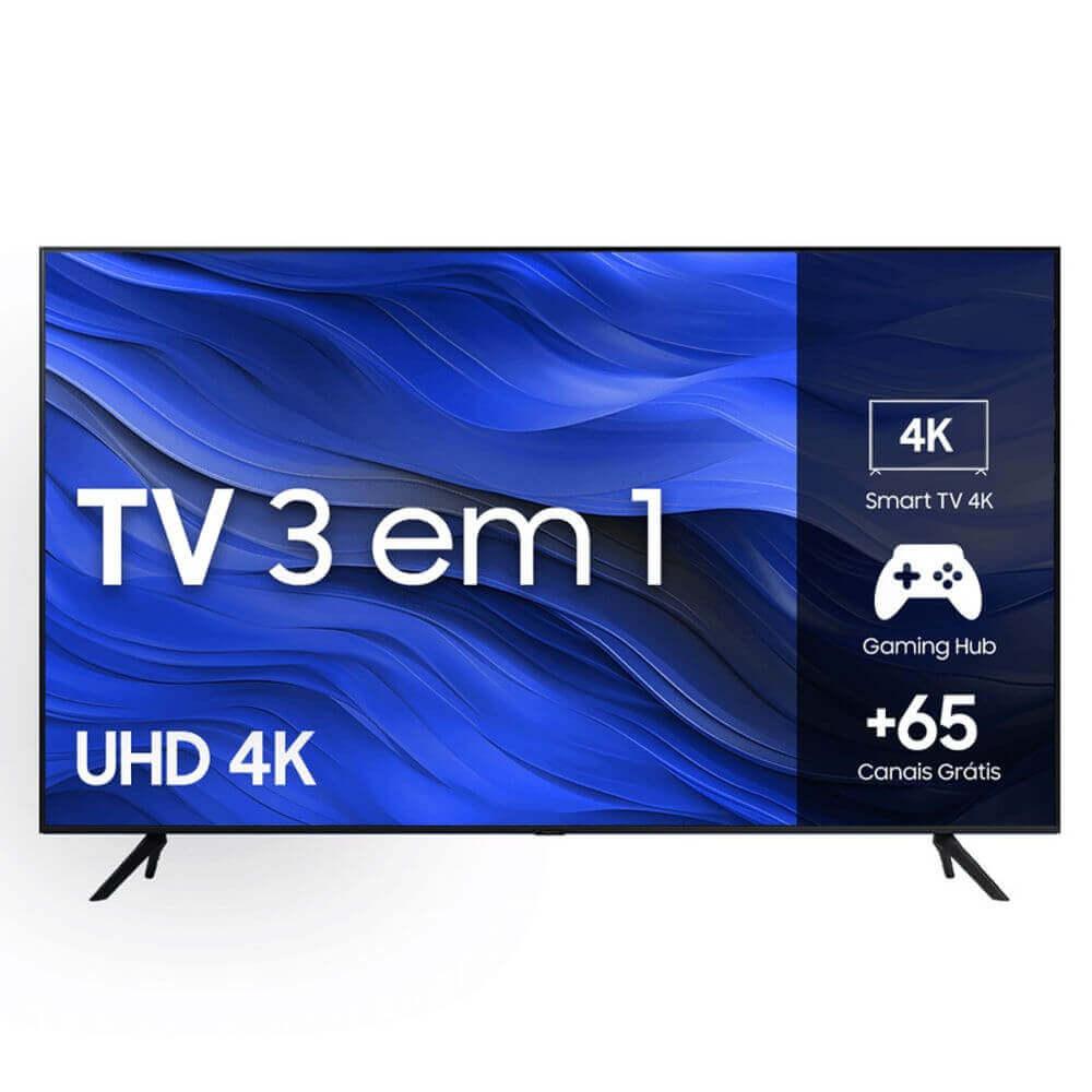 Smart Tv Samsung 75 Uhd 4k 75cu7700 Com Sistema Operacional Tizen