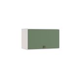 Armário Aéreo Celeste Kappesberg 100% Mdf 1 Porta Basculante Branco/verde 60cm