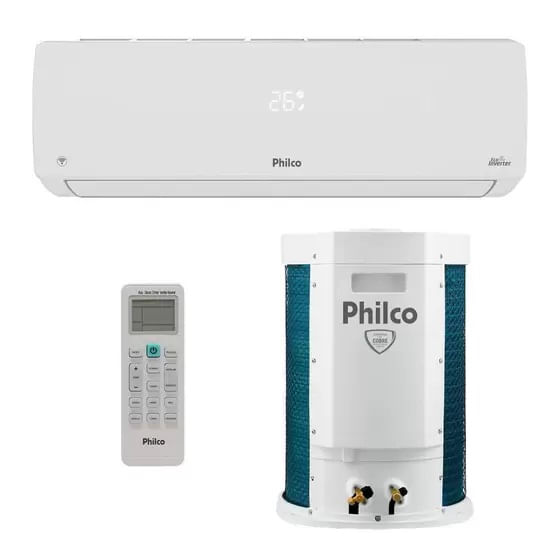 Ar Condicionado Split Hi Wall Inverter Philco 24000 Btus Quente E Frio Eco M15 220v