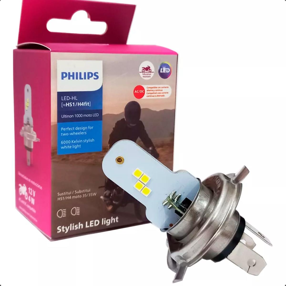 Lampada Led H4fit/hs1 U1m 12v 4w - Philips  - 11458u1mx1