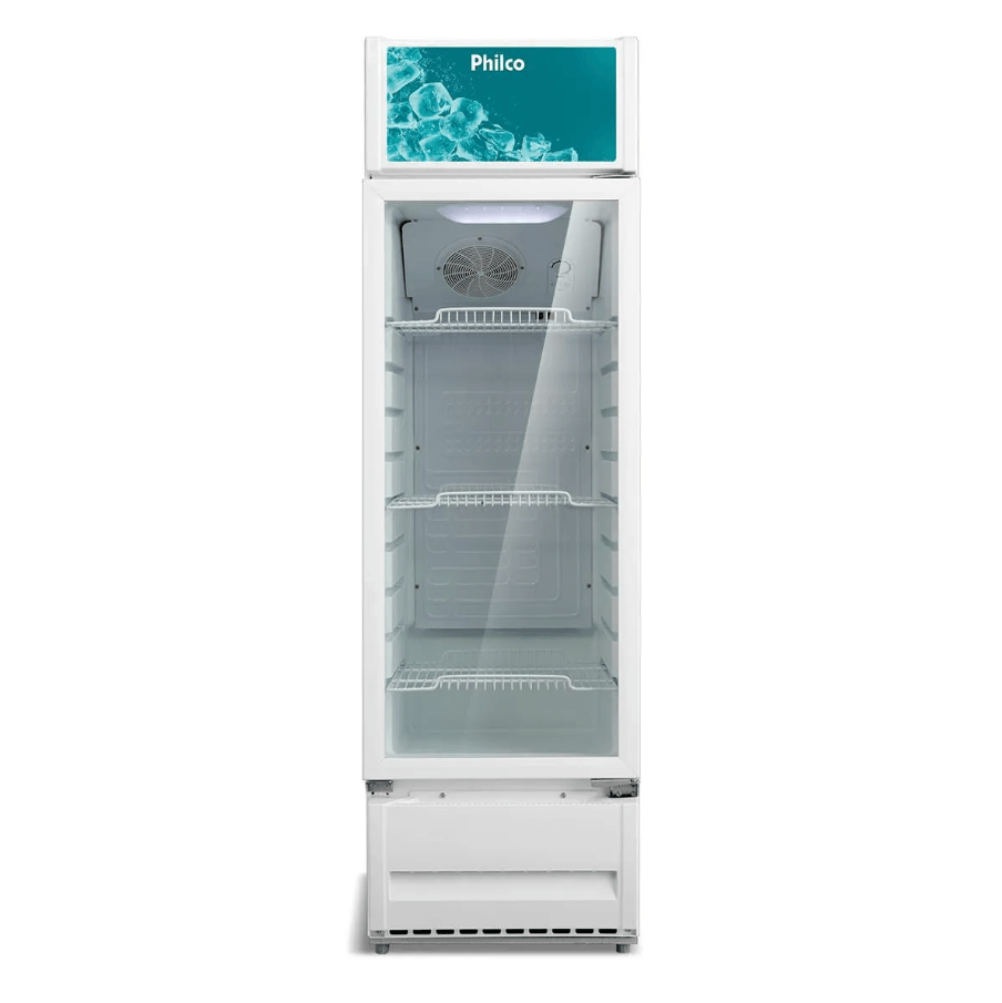 Refrigerador Expositor Philco 211l Pre221 Vidro Duplo Branco 127v