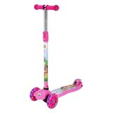 Patinete Princesas Infantil Com 3 Rodas Brilhante