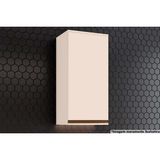 Armário De Cozinha Modulado Connect C/1 Porta 40x83cm Off White - Henn