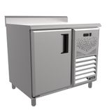 Balcão Congelados Venâncio 100cm Linha Prime Exterior Inox Interior Aluzinco Tampo Liso Espelhado 127v Pcch10-42159