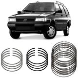 Jogo Anel Segmento 0.40 Fiat Elba 1.5 Fiorino 1.0 1.5 8v