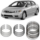Jogo Anel Segmento 0.50 Honda Civic Hr-v 1.8 16v Mahle