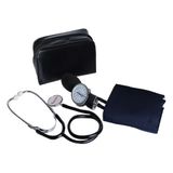 Aparelho De Pressão Arterial Premium + Estetoscópio G-tech Preto