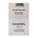 Perfume Chanel Egoiste Platinum Eau De Toilette 50ml Para Homens
