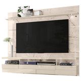 Estante Home Theater Suspenso Lana 1.8 Calacata Off White - Madetec