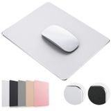 Mouse Pad Jedia Silver Hard Metal Alumínio Impermeável Pequeno