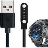 Cabo Carregador Usb Magnético Lamshaw De 100 Cm Para Lige K52 Smartwatch