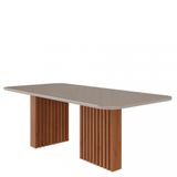 Mesa De Jantar 210cm Retangular Ester Cimol