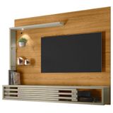 Estante Home Theater Suspenso Frizz Select Cumaru Opala - Madetec