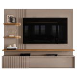 Estante Home Theater Suspenso Atena Fendi Naturale - Madetec