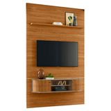 Estante Home Theater Com Bancada Suspensa Monte Carlo Fendi Naturale - Madetec