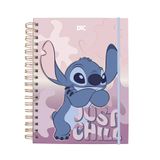 Caderno Smart Colegial Stitch 80 Folhas 4668 - Dac