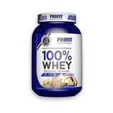 Whey Protein 100% Whey Concentrado Sabor Baunilha 900g Profit