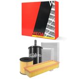 Kit Troca De Filtros C3 C4 208 Flex Wega Wkl102