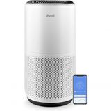 Levoit Purificador De Ar Para Sala Grande Smart Wifi Branco